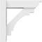 Ekena Millwork Merced Architectural Grade PVC Outlooker with Traditional Ends, 7"W X 14"D X 14"H OUTP07X14X14MRC01 - alternate 2